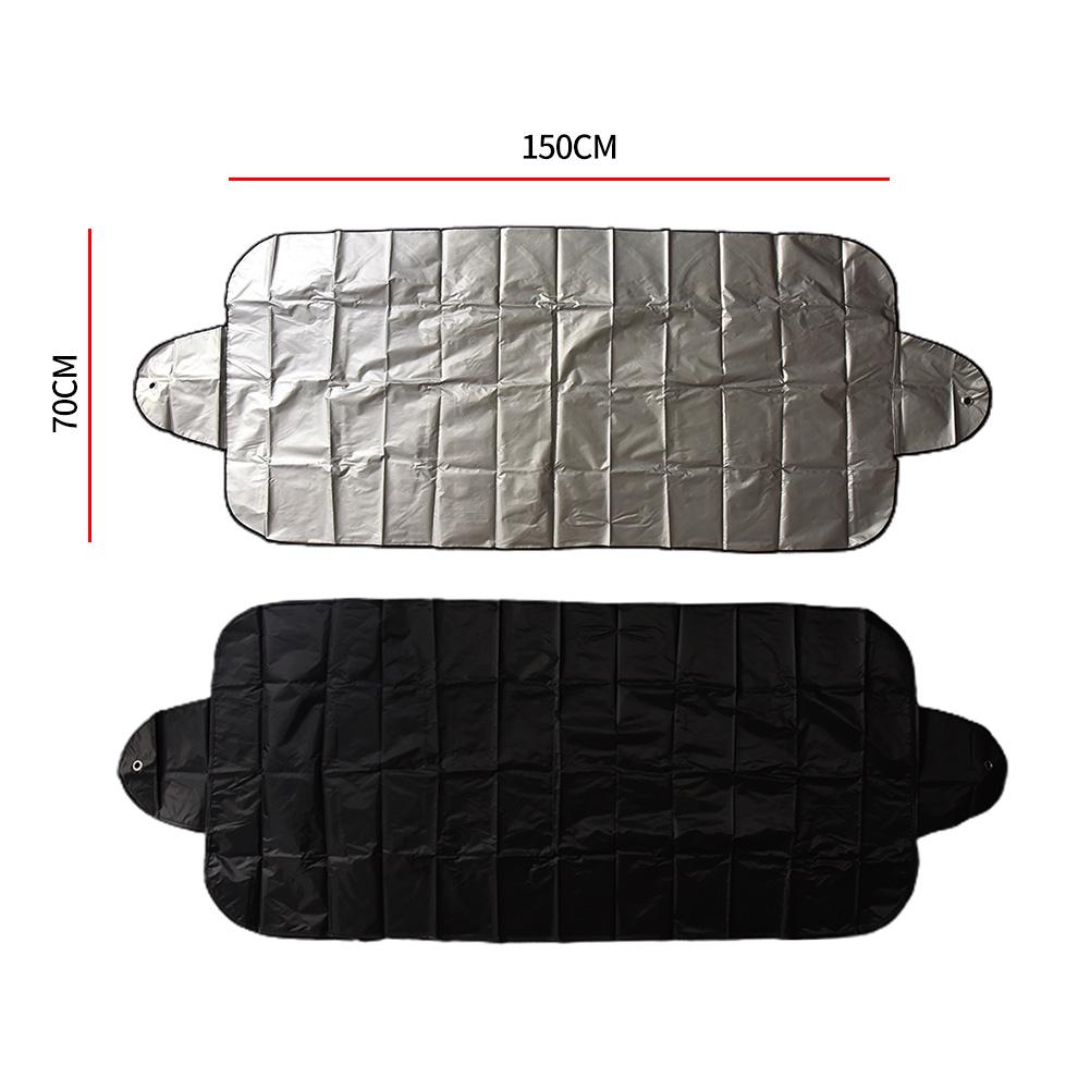 

Rear Car Windshield Cover Silver Ribbon Summer Visor Screen