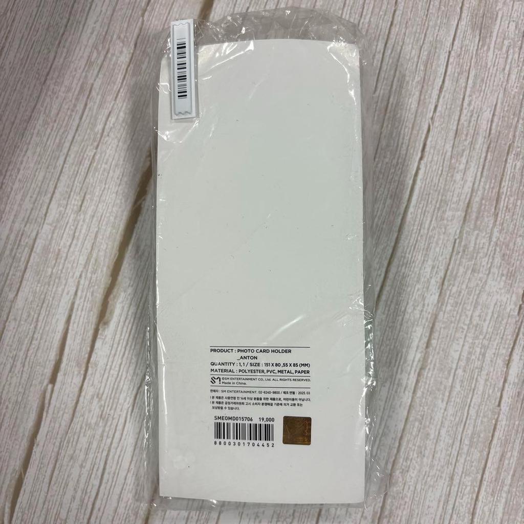 [USED] Korea POPUP Exclusive RIIZE Anton Trading Card Case, Genuine