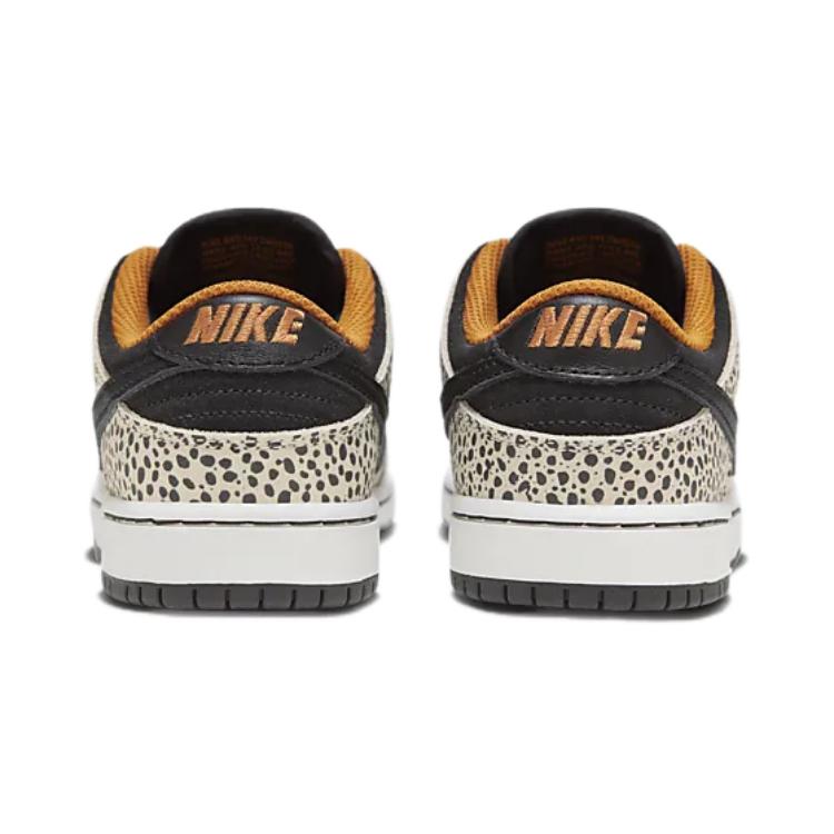 Nike Dunk Low Pro SB PS Electric Pack Kids Sneakers Cream Phantom Black HF7841-001
