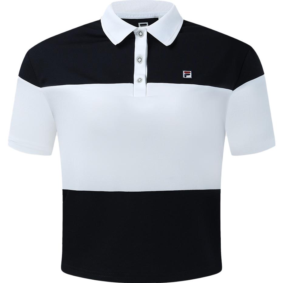 

New FILA Polo Shirt Women s Jade White A11W323111FWT S