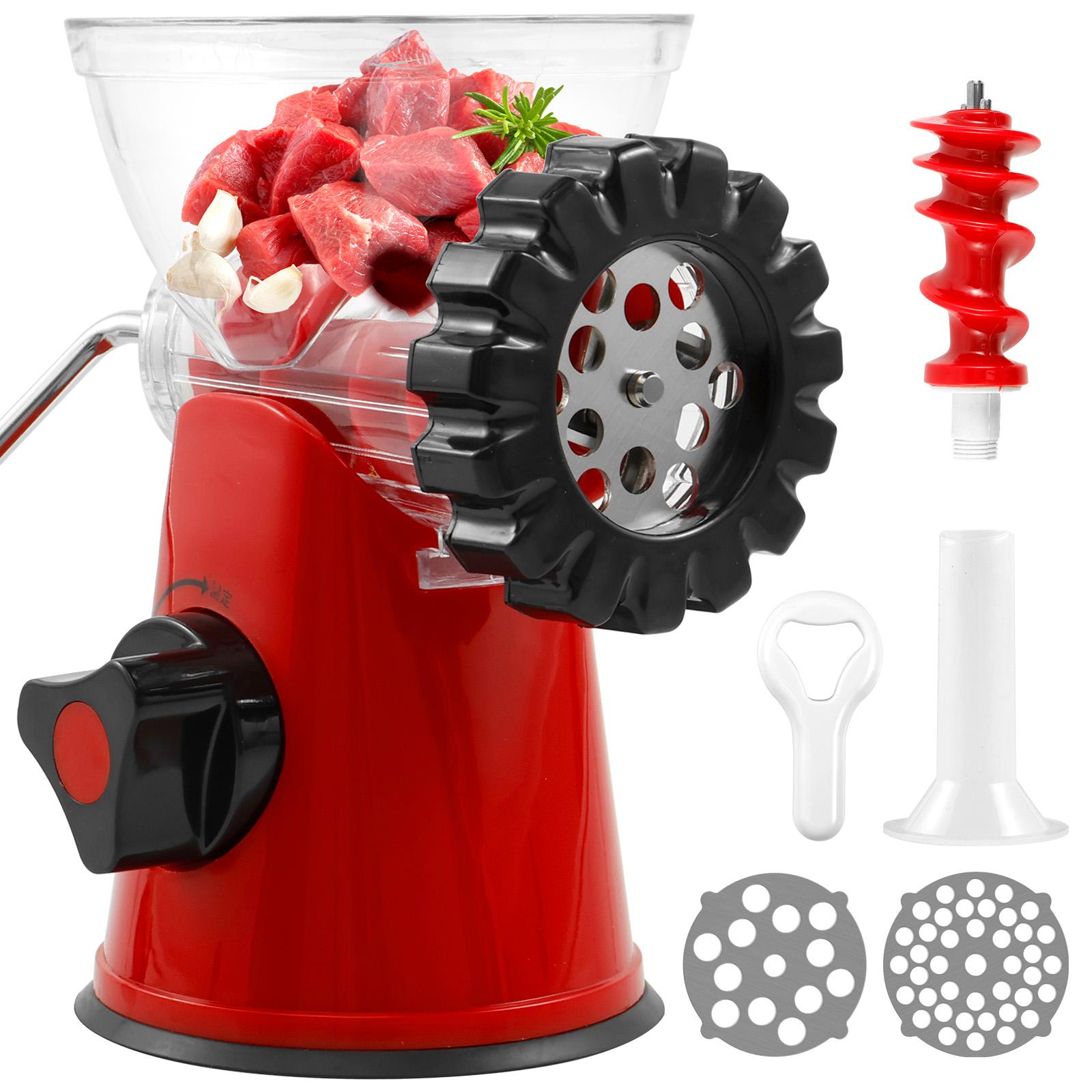 Manual Meat Grinder Household Sausage Stuffing Machine Multi-functional Food Grade Meat Grinder Sausage Maker Tools for Kitchen
