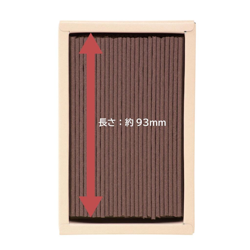 Kameyama Hanageshiki Rose Scented Mini Incense 170 Low Smoke Sticks, Approx. 50g, Sticks,
