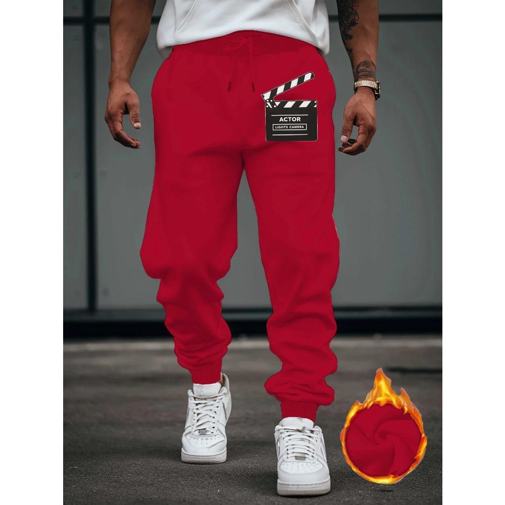 Mens Print Lounge Pants  New Style Autumn Winter  Male Fashion Streetwear Casual Sweatpants