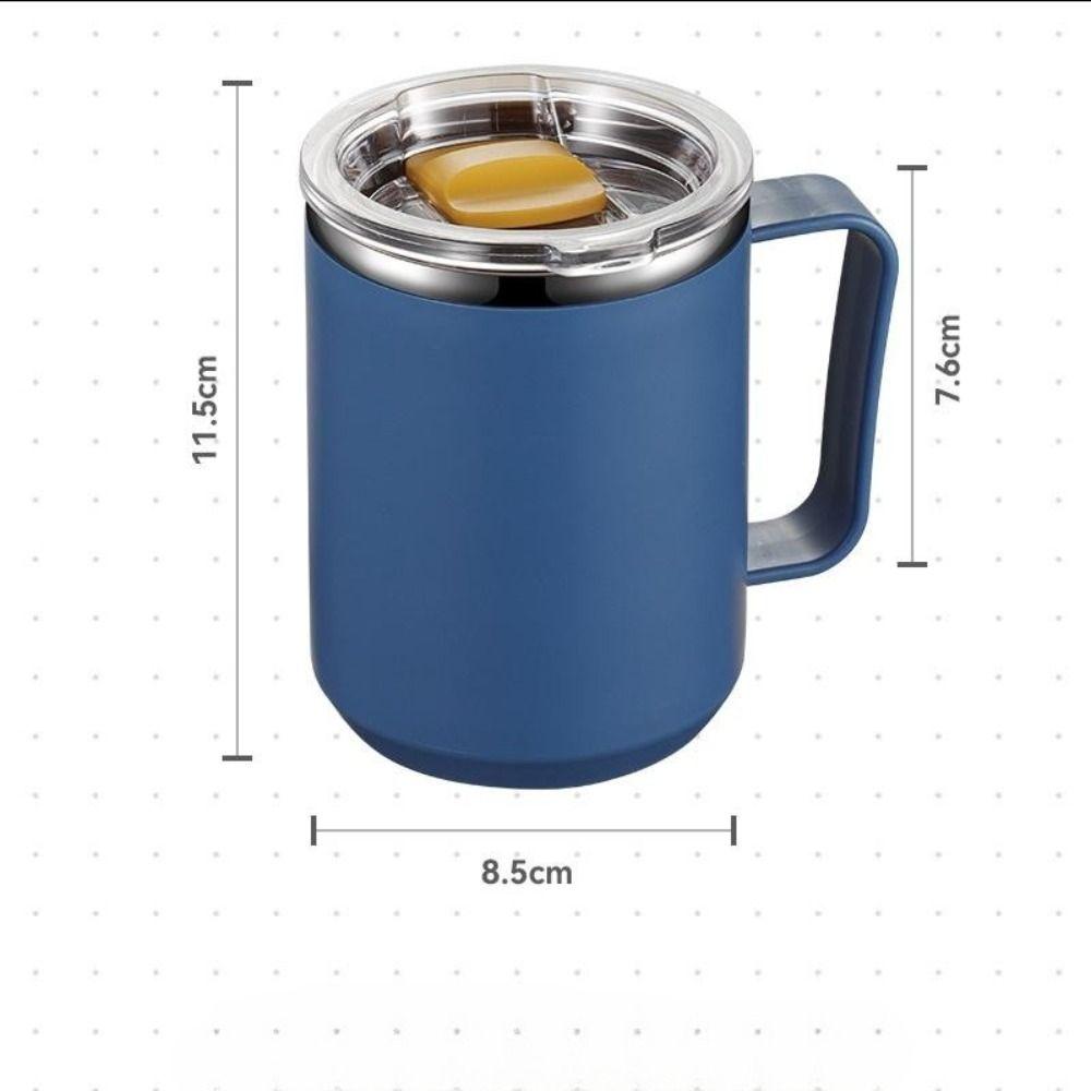 Insulated Insulation Cups Double-layer Vacuum Mug Stainless Steel Coffee Cup Mug Traveling