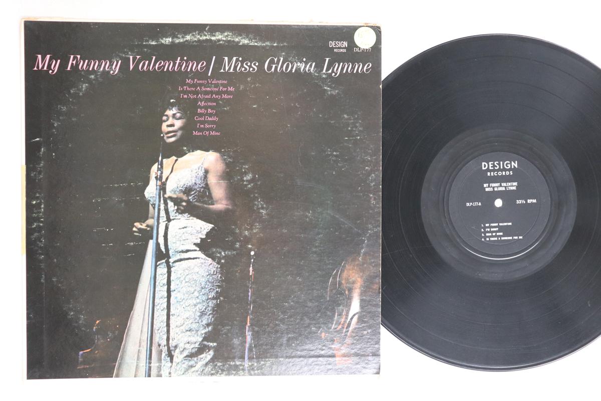 

LP Record MISS GLORIA LYNNE - My Funny Valentine DLP177 DESIGN 1964 US Jazz Used