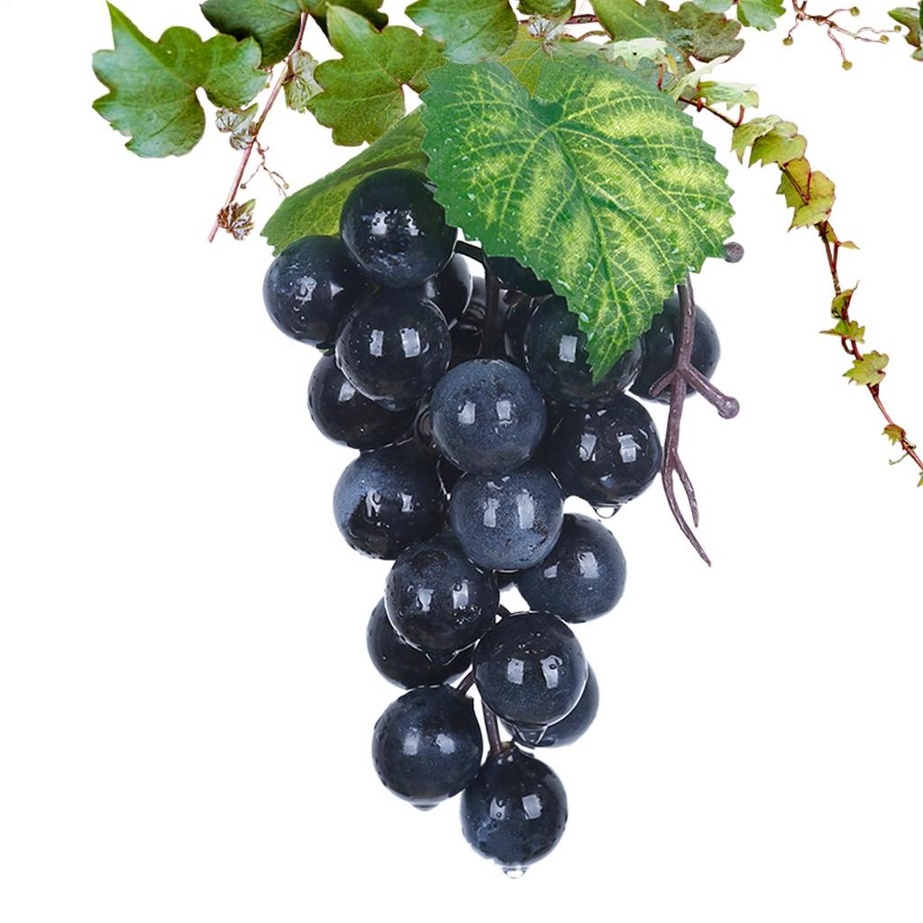 Simulation Grape Plastic Fruit Fake Fruits Photo Props Artificial Grape Fruit Shop Display Model Ornaments Home Party Decor