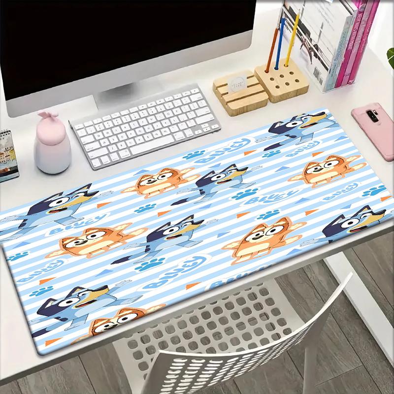 Bluey Theme Mouse Pad, Non Slip Rubber Base, Multifunctional Office & Home Decor, Perfect for Workspace Personalization.