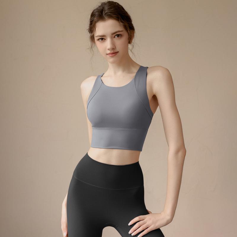 Shockproof Women's Sports Bra - Quick Dry, High Intensity Fitness & Yoga Vest