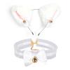 Cat Tail Bell Headband, Anal Plug, Nipple Clamps Flirting Set