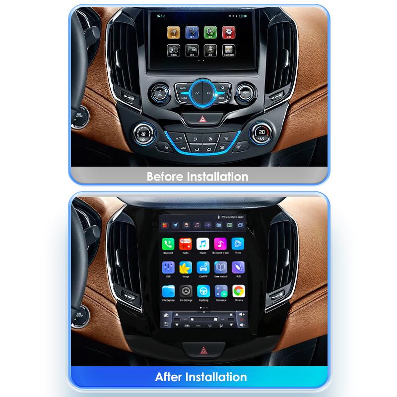 Compatible with Chevrolet Cruze 2015-2018 Android Smart GPS Navigation System.