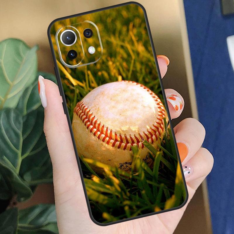 Baseball Case For Xiaomi 15T 14T 13T Pro 14 15 Ultra 17 Pro Max POCO X7 F8 Pro X5 X6 F5 F6 F7 Coque