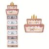 Surprise Money Birthday Card Gold-stamped Birthday Cash Holder Birthday Money Box  For Kids Teens