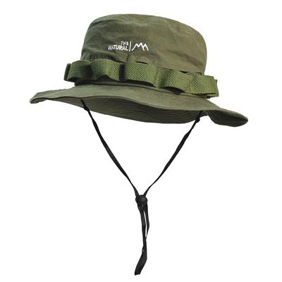Prodyšný bavlněný klobouk bucket venkovní pánský dámský ležérní klobouk boonie rybářský klobouk módní safari letní kšiltovka turistická sluneční kšiltovka