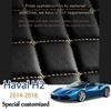 Leather Car Trunk Mats For Haval H2 2014-2018 Rear Trunk Floor Mat Tray Carpet Mud