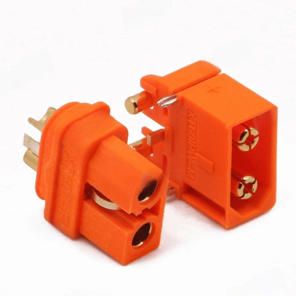 with Signal Pin XT60I-F XT60I-PW 2+1 Plug Brass Accessories 2+1 Connector Signal Pin Plug Model Parts Male Female connector