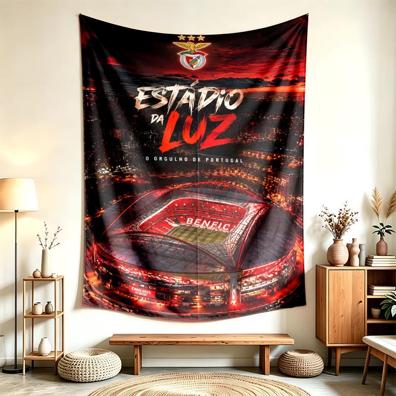 Sport Lisboa e Benfica (1) Arazzo Adatto Per Decorare Case Dormitori E Camere Da Letto Morbido Al Tatto E Un Regalo Perfetto Per Amici E Familiari
