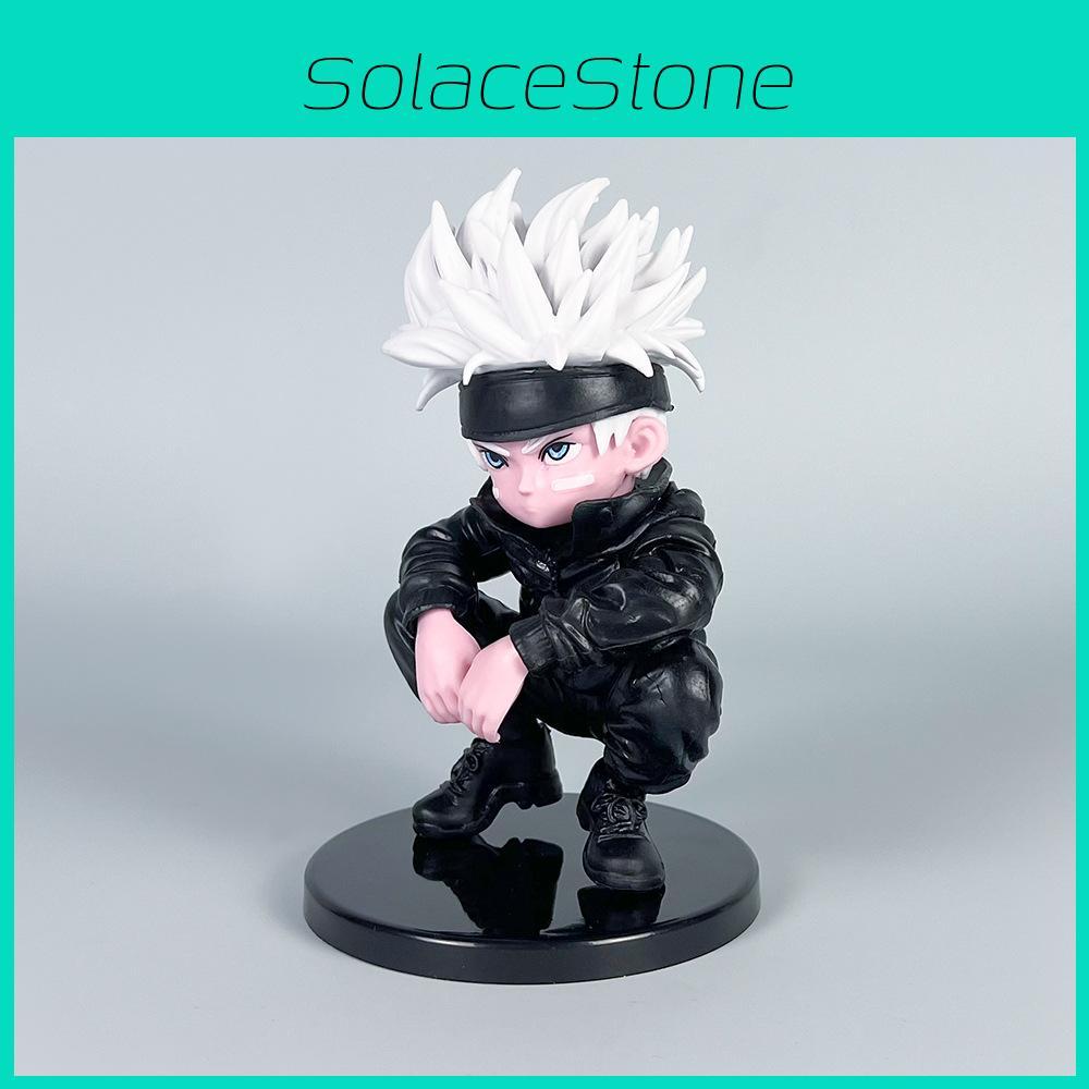 Jujutsu Kaisen Gojo Satoru Pvc Desk Statue With Articulated Parts For Collectors