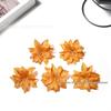 Morandi Color Double Petal Lily Hair Clips - Ancient Style Hanfu Hairpins & Scholar Hat Accessories DIY Materials.