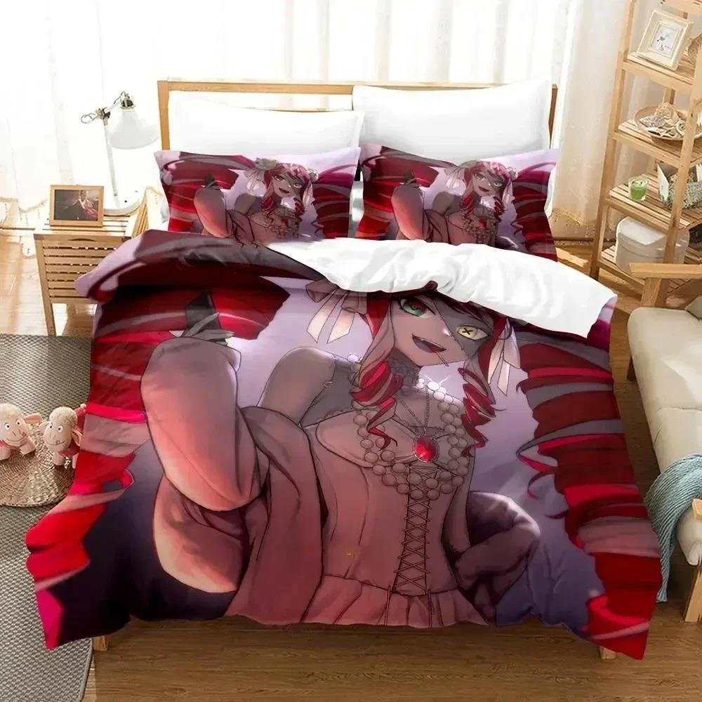 Kureiji Ollie The Iconic Zombie Idol Bedding Set Bedroom Soft Modern Bedspreads Comefortable Duvet Cover Quilt Cover Pillowcase