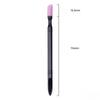 1pcs Manicure Tool Polishing Pen for Exfoliating & Removing Dead Light Beige, 45 Degree Nail Art Pen Nail Cuticle Remover Nail Cuticle Pusher