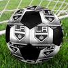 Los Angeles Kings Indoor Soccer Ball Colorful All Ages Size 5 Machine Stitched PVC Competition Ready Durable High-Bounce