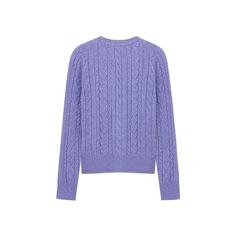 Teenie Weenie Bear Letter Knitted Cardigan