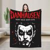 Danhausen Very Nice Very Evil Coperte Pile Invernali Morbida Coperta Multi-funzione per Letto Tappeto da Viaggio Pezzo