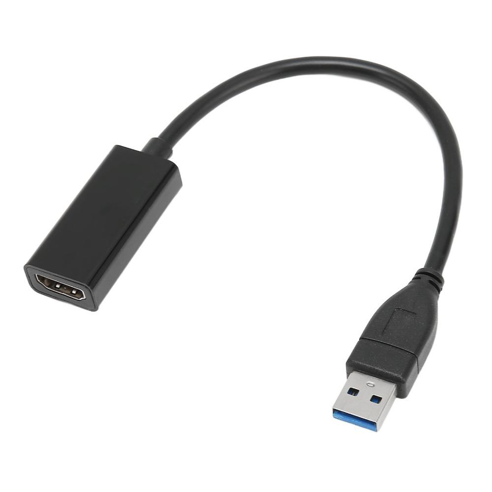 5Gbps Speed USB3.0 To HD Multimedia Adapter Portable 5Gbps Video Adapter Gaming Entertainment