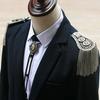 1 Stück Metallquaste Epaulette Retro Gliederkette Blazer Epaulette Punk Schulterepaulette für Herren Damen Jacken Uniformen Party Kostüm Zubehör