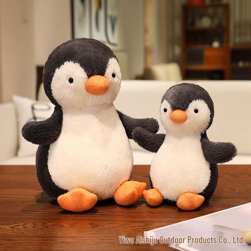 Entzückender Erdnuss-Pinguin Plüschanhänger Puppe