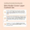 [JUNGSAEMMOOL] Skin Nuder Cover Layer Cushion Foundation 14g + Refill 14g (Number 21 ,22)
