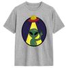 Unisexs Tshirt Ufo We Come In Space Alien Hipster 100 Cotton Tees Short Sleeve T Shirt Crewneck Clothes Classic