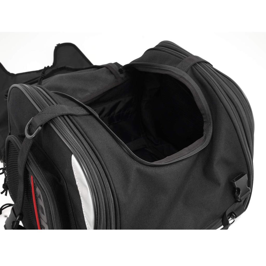 Komine Motorcycle Journey Seat Bag Large Capacity Black Free SA-241
