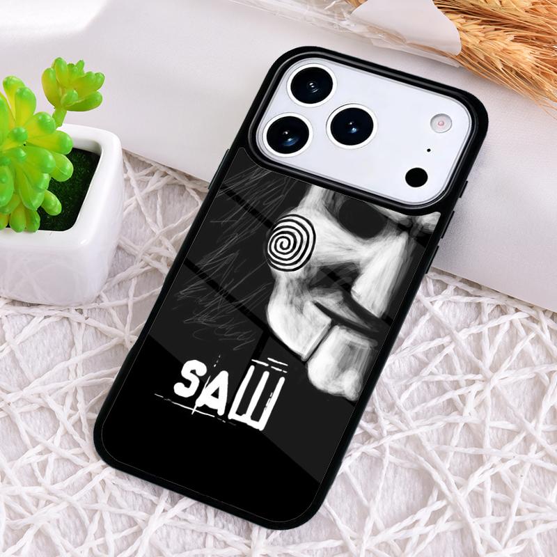 Jigsaw Saw soft Phone Case for iPhone 17 Air 16 15 11 12 14 13 Pro Max Shockproof Cover