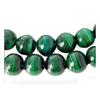 Strand of 100 Round Beads 4mm 4 Mm In Natural Green Malachite