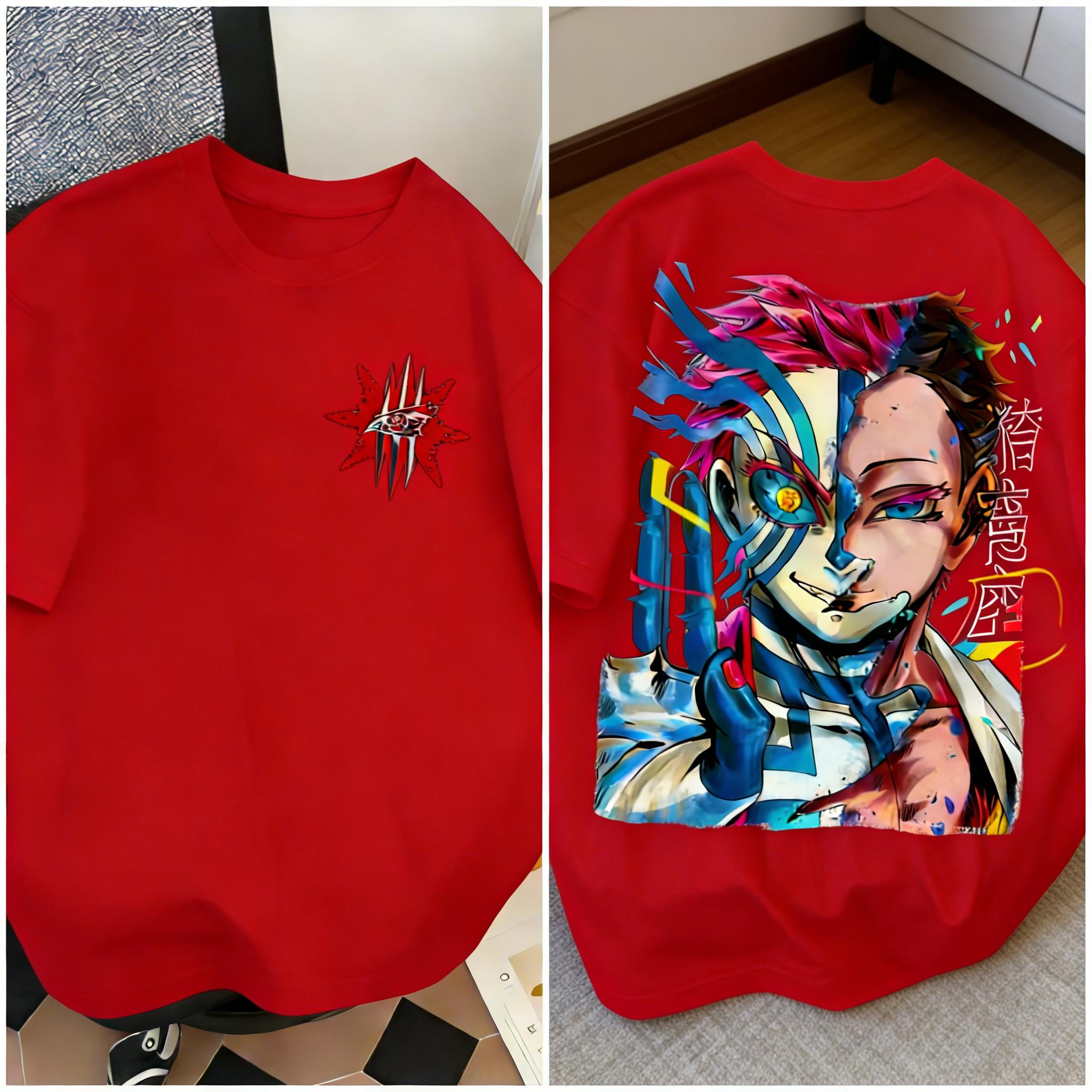 

Plus Size Demon Slayer Anime Print Men and Women Tshirt Casual Parentchild Top Summer Street Fashion Cotton Harajuku Y2K S