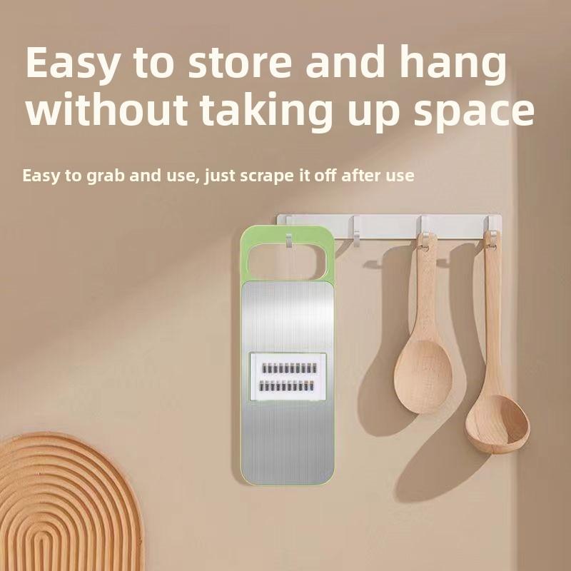 Multifunctional Grater Kitchen Vegetable Cutter Radish Shavings Home Peeler Plastic Steel Wire Slicing Machine Non-slip Fine Shreds