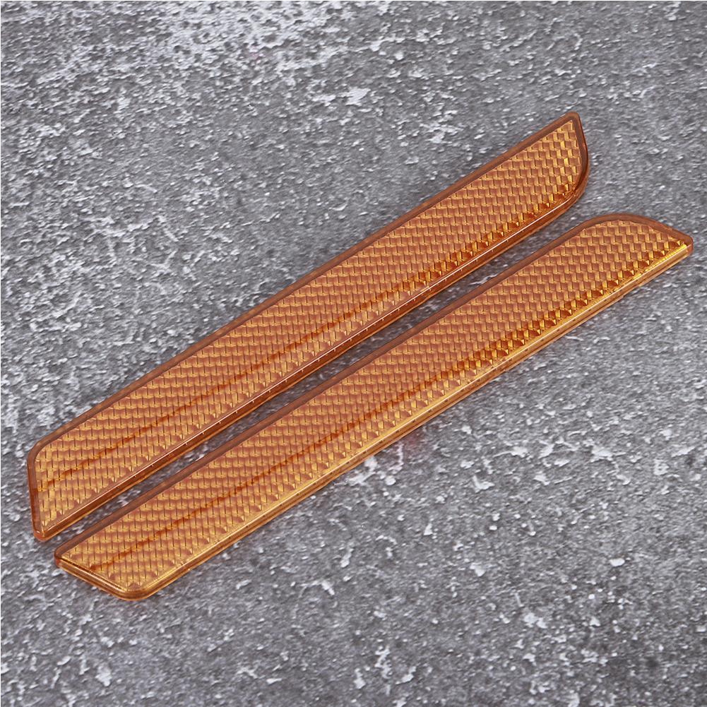 Pair of Saddlebag Reflector   Cover   Warning Small Size Fit for   FLT FLHT FLHRC