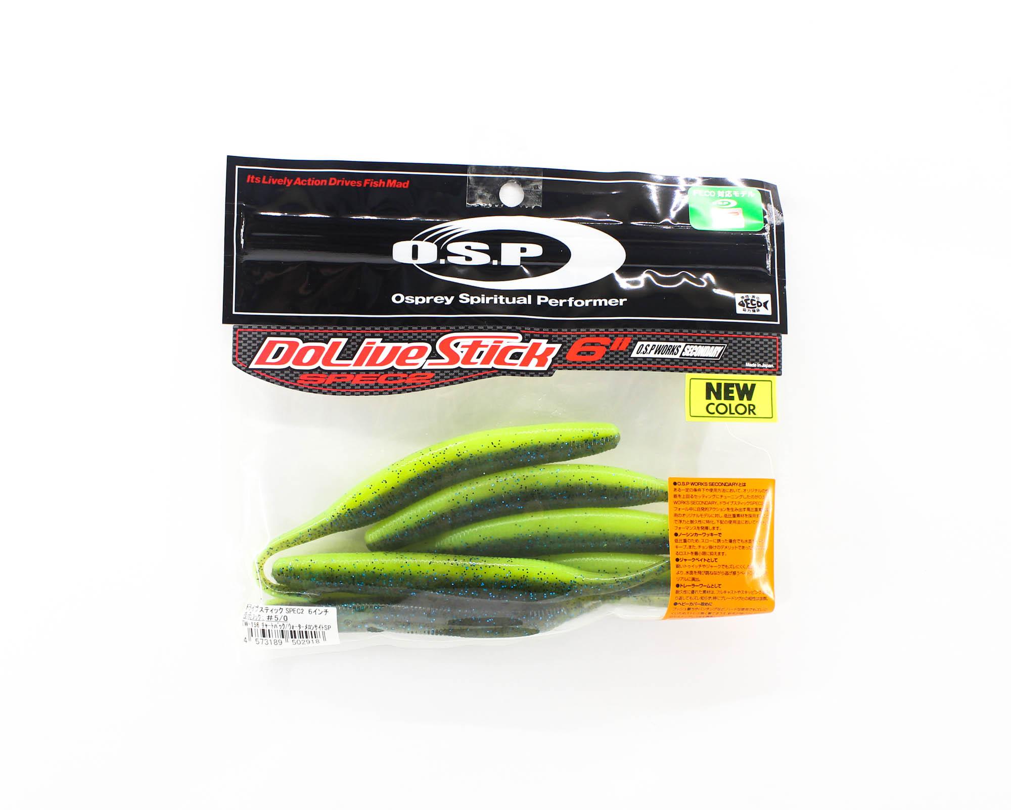 

OSP Soft Lure Dolive Stick Spec II 6 Inches TW-156 (2918)