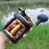 Trolling Fishing Reel Drum Fishing Wheel 6.1 :1 High Speed Gears 3 Ball Bearings