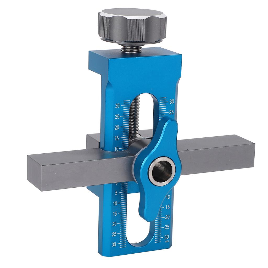 10mm Cabinet Door Installation Positioner Aluminum Alloy Cabinet Door Mounting Jig for 0 to 40mm