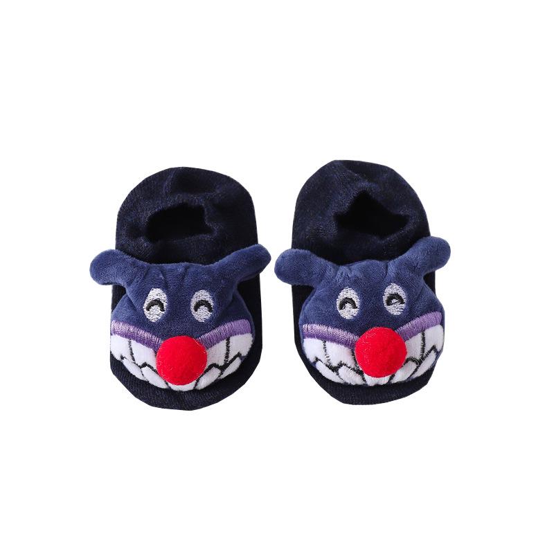 Spring & Autumn 2023 Baby Non-slip Invisible Socks: 3D Cartoon Doll Floor Socks