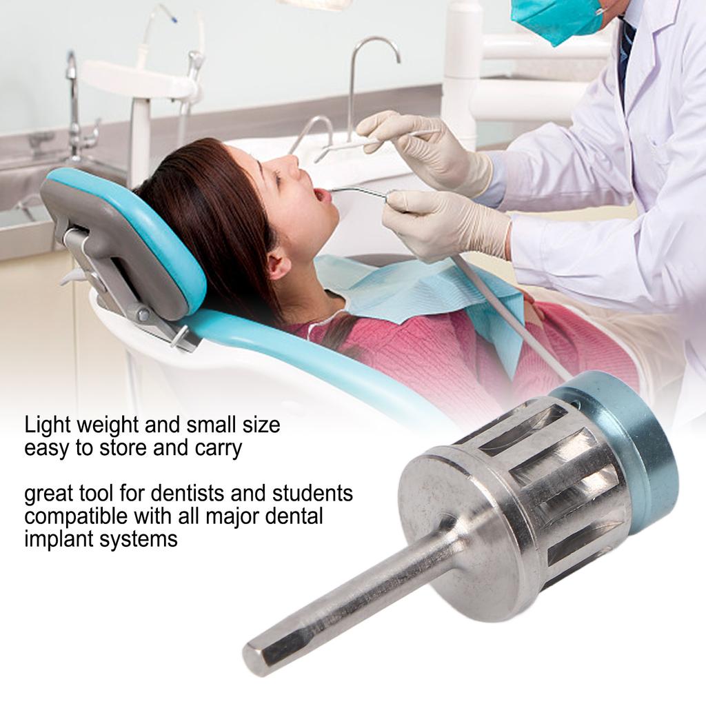 Dental Implant Screw Driver Stainless Steel Heat Resistant Portable Dental Implant Tool for Dental Clinics Hospitals