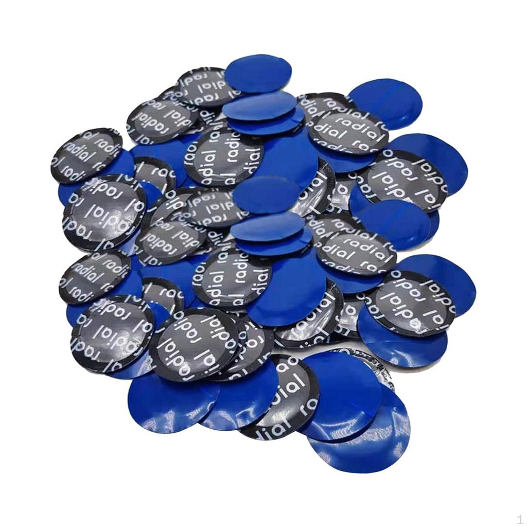 50Pcs Tire Repair Patches 32mm Spare Parts, Car Tools, Professional Tools Rubber