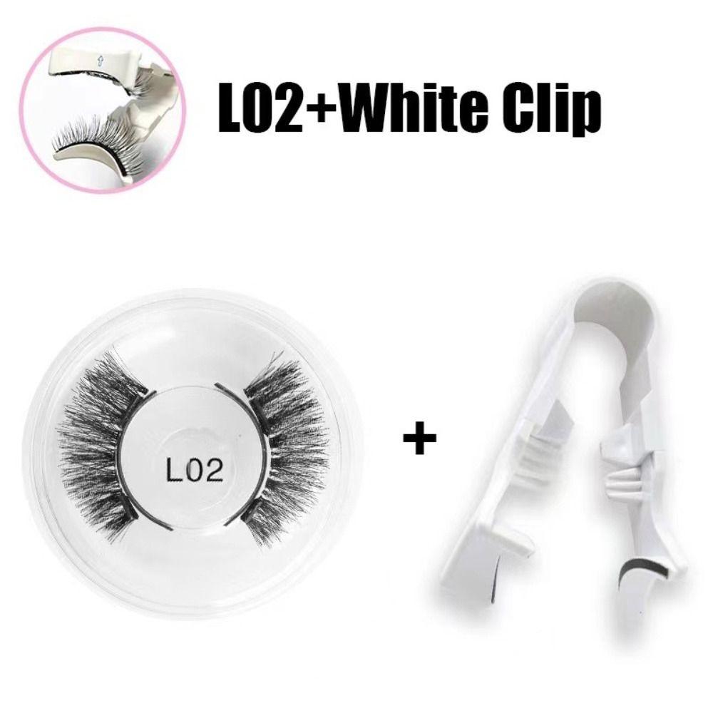 Magnetic Magnetic Eyelashes with Clip Glue Free False Eyelash Clusters  Lady Makeup Tools