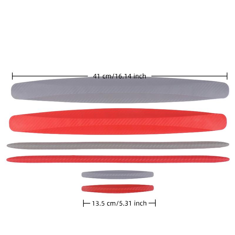 4 Stück Auto Stoßstangenschutzleiste Schutz Eckschutzleisten Kratzschutz Aufprallschutz Autozubehör