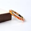 Old Beijing Ethnic Style Alloy Bracelet: Handmade Open Carved Design with Enamel Ornaments Inspired by Chinese Intangible Cultural Heritage.