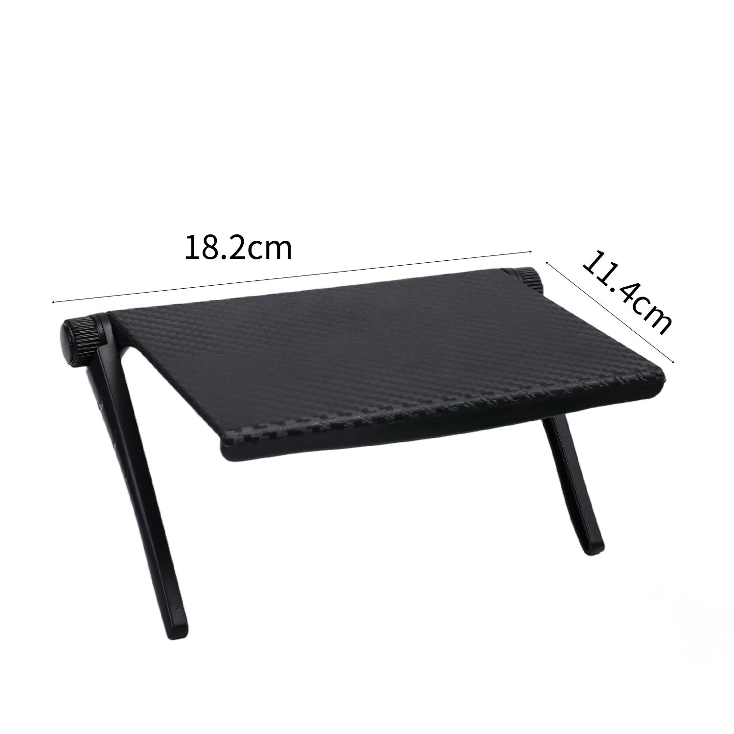 

S/L TV Screen Top Shelf Bracket Routers Storage Set-top Box Rack Adjustable Computer Monitor Desktop Display Stand No Perforated