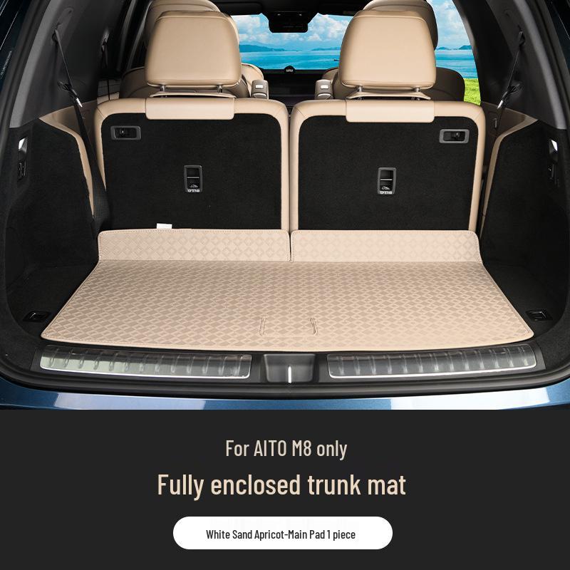 AITO M8 Trunk Mat - Full Coverage for 5/6-Seaters, Compatible with 25 Models