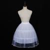Petticoat Crinoline 20in White Hoop Skirt Victorian Costume Half Slips for Women